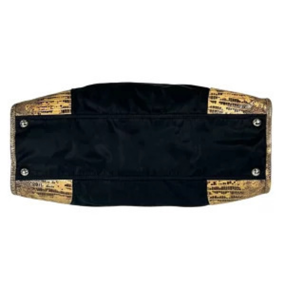Prada Python Triangular 2Way Shoulder Bag Black - Picture 3 of 10